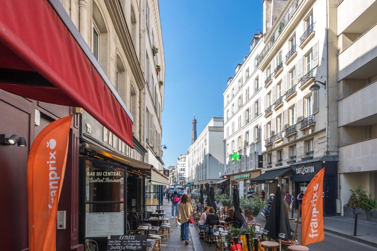 Happy Days - Eiffel Studio & Terrasse Paris Exterior foto