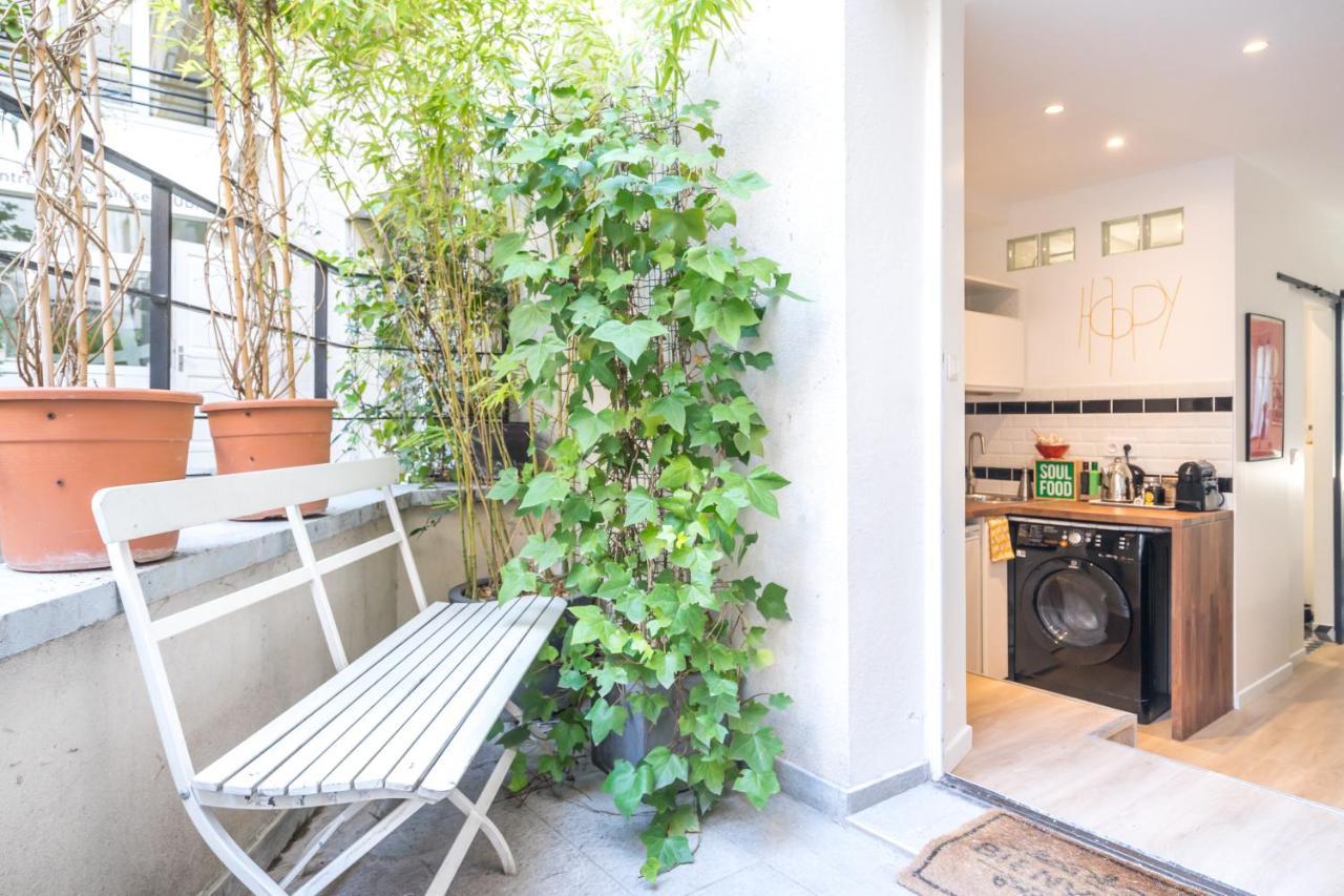 Happy Days - Eiffel Studio & Terrasse Paris Exterior foto